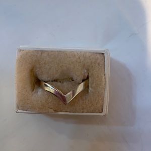 925 Sterling Silver WishBone Ring